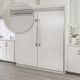 Frigidaire 84" Stainless Steel Louvered Double Trim Kit-1