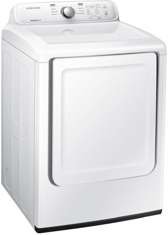 Samsung 7.2 Cu. Ft. White Gas Dryer-3