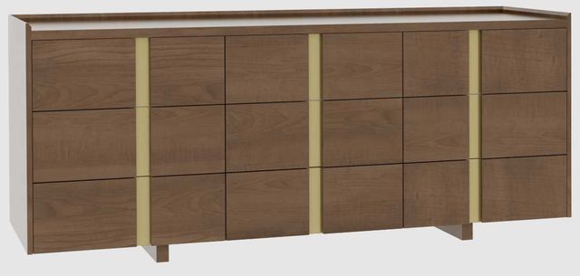 Country View Woodworking Verrado 81" Wood Legs Dresser-0