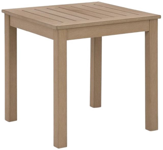 Signature Design by Ashley® Hallow Creek Driftwood Outdoor Resin End Table-0