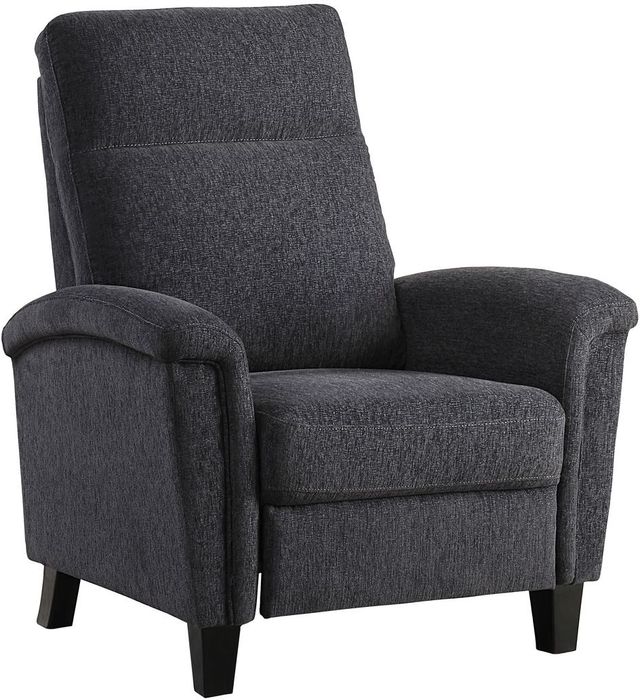 Mazin Furniture Weiser Dark Gray Push Back Reclining Chair-0