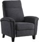 Mazin Furniture Weiser Dark Gray Push Back Reclining Chair-0