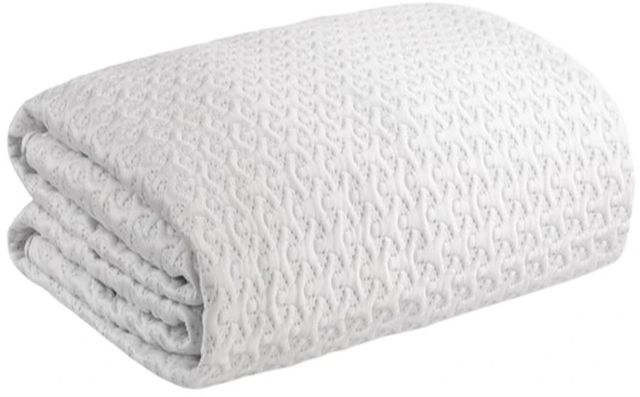 BEDGEAR® Ver-Tex™ Performance® White Split California King Mattress Protector-0