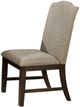 Furniture of America® Faulk 2-Piece Espresso/Warm Gray Side Chair Set-3