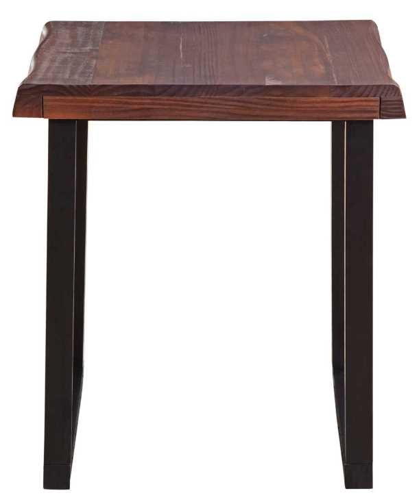 Steve Silver Co. Jennings Cherry End Table with Ebony Base-3