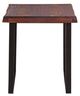 Steve Silver Co. Jennings Cherry End Table with Ebony Base-3