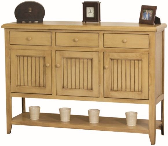 American Heartland Manufacturing Poplar Buffet Base -1