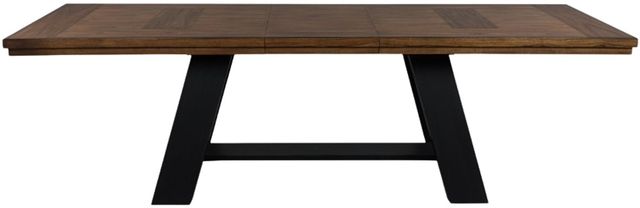 Signature Design by Ashley® Greddinton Brown Extendable Dining Table with Black Base-3