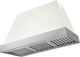 AGA Euclid 48" White Wall Mounted Range Hood with Brushed Nickel Trim-0