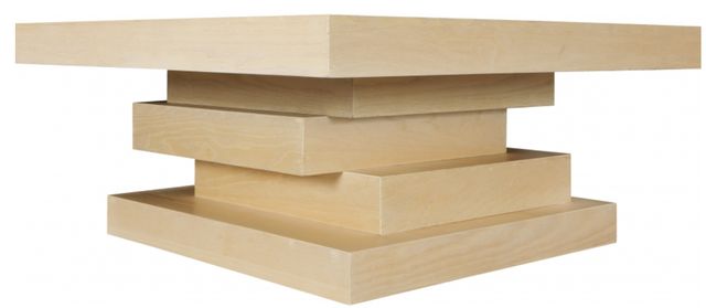 Meridian Furniture Westmount Natural Coffee Table-2