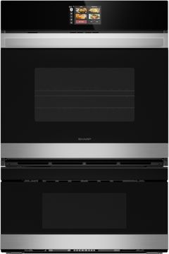 Sharp® Black Convection Wall Oven with Microwave Drawer Oven