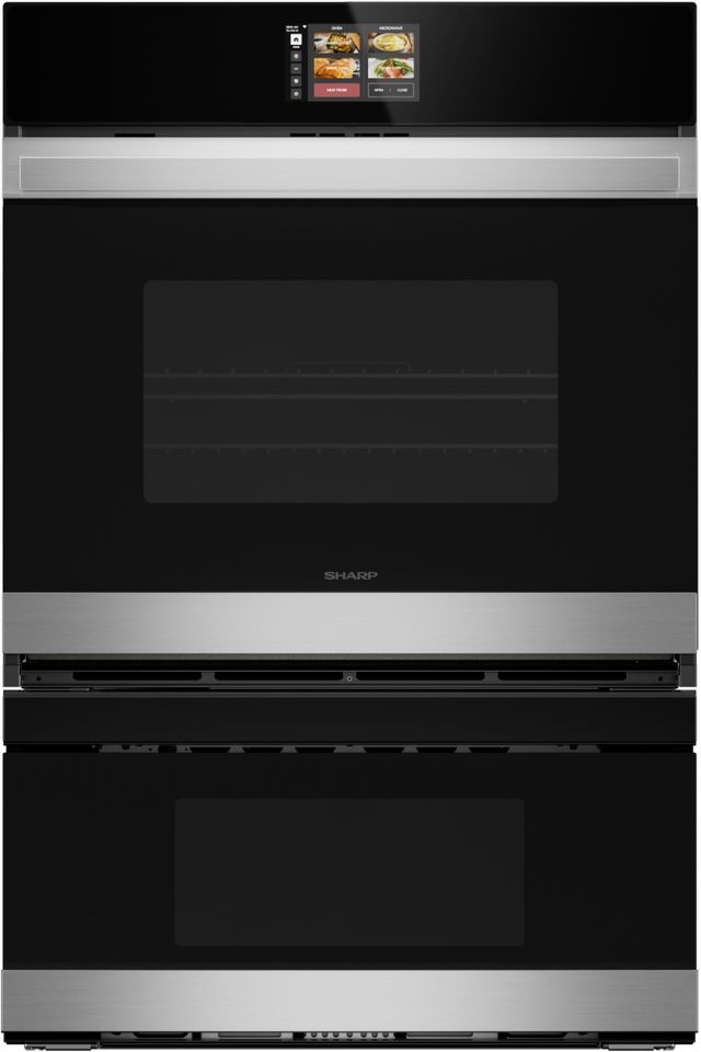 Sharp® Black Convection Wall Oven with Microwave Drawer Oven