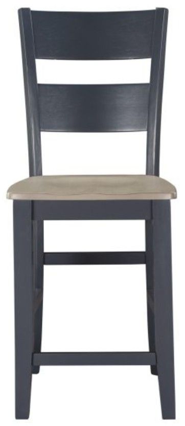 American Wholesale Furniture Graphite/Gray Pub Stool-1