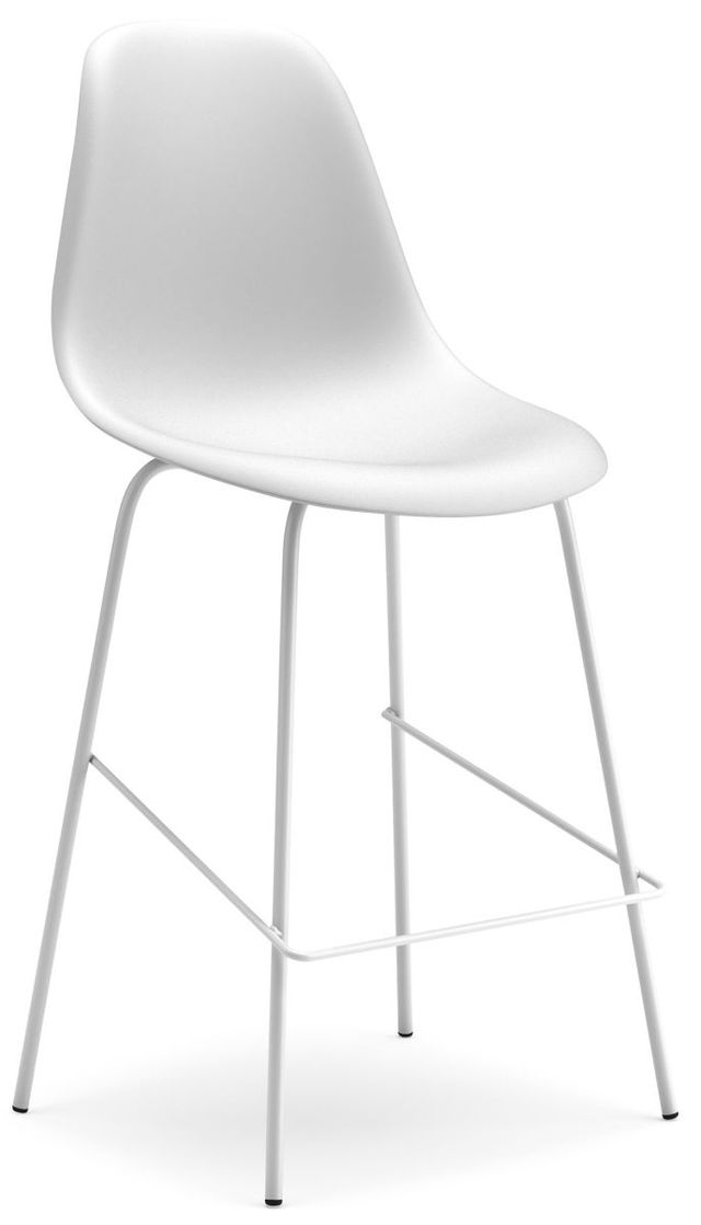Signature Design by Ashley® Forestead White Counter Stool-0
