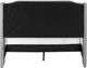 Monarch Specialties Inc. Grey Linen Queen Bed-3