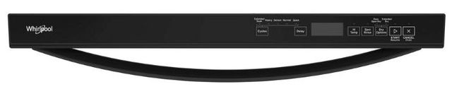 Whirlpool® 24" Black Top Control Built In Dishwasher-4