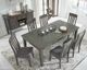 Signature Design by Ashley® Hallanden Gray 7-Piece Dining Table Set-3