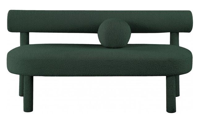 Meridian Furniture Parlor Green Bench-1