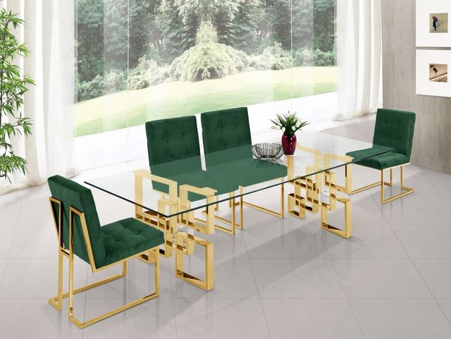 Meridian Furniture Pierre Gold Dining Table-2