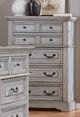 American Woodcrafters 7820 Stonebrook Antique Gray Chest-0