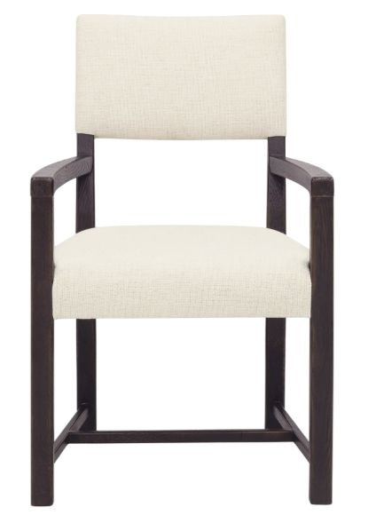 Hooker® Furniture Driftwood Burnt Timber/Lovegood Bisque Dining Side Chair-1