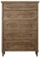 Emerald Home Interlude Sandstone Buff 5-Drawer Chest-3