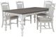 Liberty Furniture River Place 5-Piece Gray/Riverstone White/Tobacco Dining Set-0