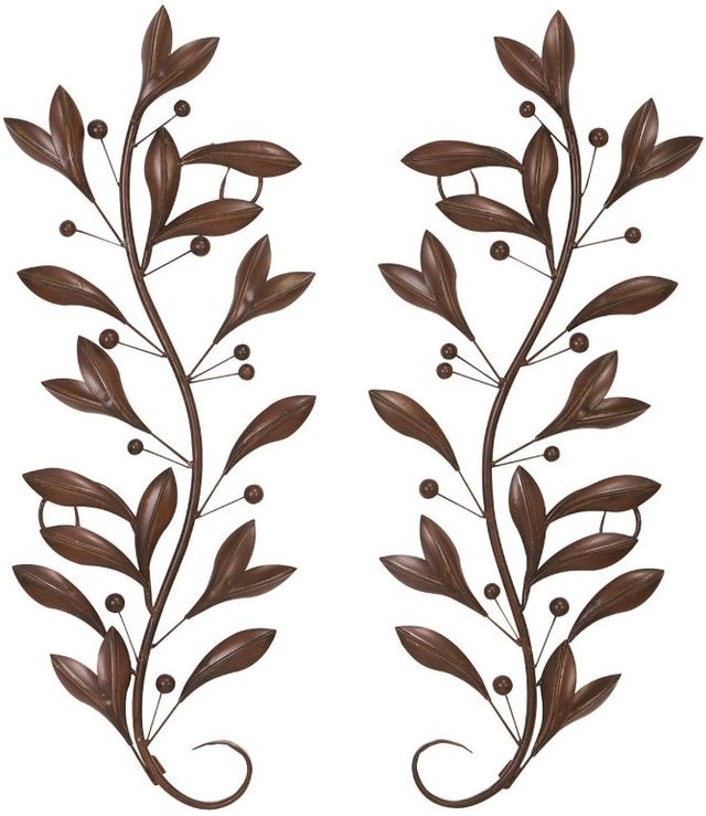 Deco Marche Brown 36" Leaf Vine Wall Decor-0