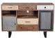 A & B Home Avery Brown/Gray Sideboard-2