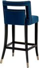 TOV Furniture Hart Navy Velvet Counter Stool-2