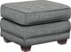 La-Z-Boy® Kennedy Grey Ottoman-0