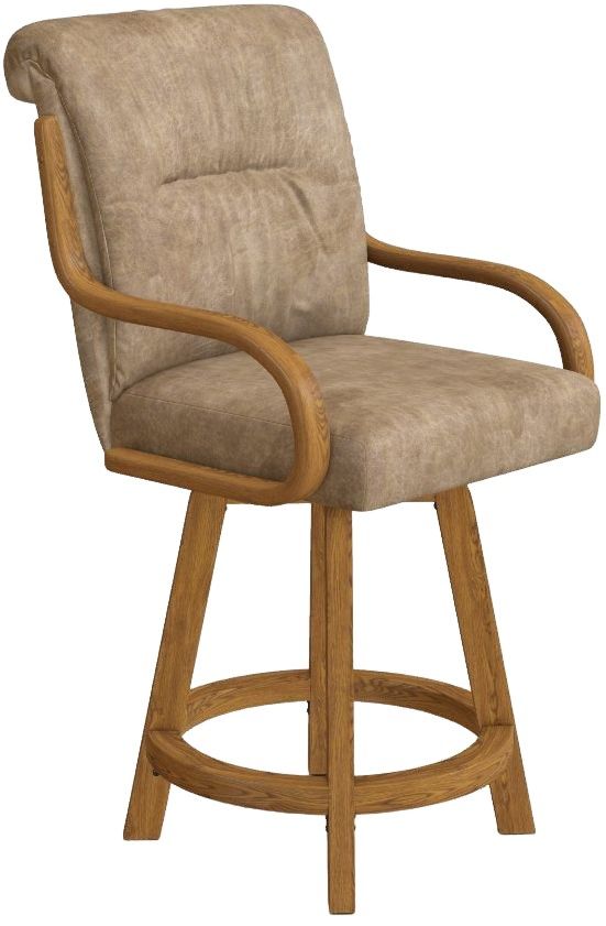 Chromcraft™ Customizable Denton Swivel Counter Chair-0