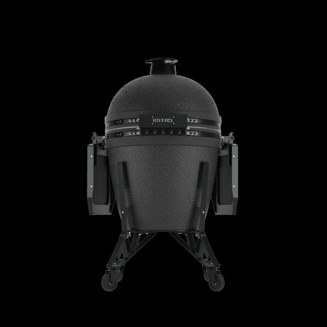BSTRD® Core XL Complete Graphite Kamado Style Freestanding Charcoal Kamado Grill with Cart-4