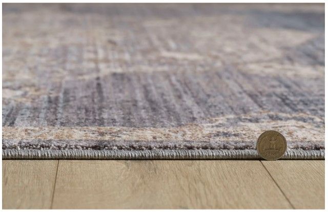 KAS Rugs Adele Blue/Grey Serafina 5'x8' Area Rug-3