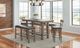 Emerald Home Benton Pecan Brown Bar Table-1