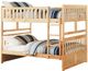 Mazin Furniture Bartly Natural Twin/Twin Youth Bunk Bed-3