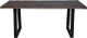 Porter International Designs Manzanita Midnight 82" Dining Table with Trapezoid Base-1