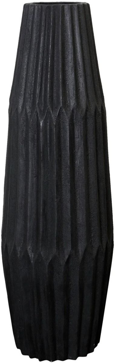 Harp & Finial® Faro Matte Black Large Vase-0