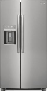 Frigidaire Gallery 36 in. 25.6 Cu. Ft. Smudge-Proof Stainless Steel Side-by-Side Refrigerator