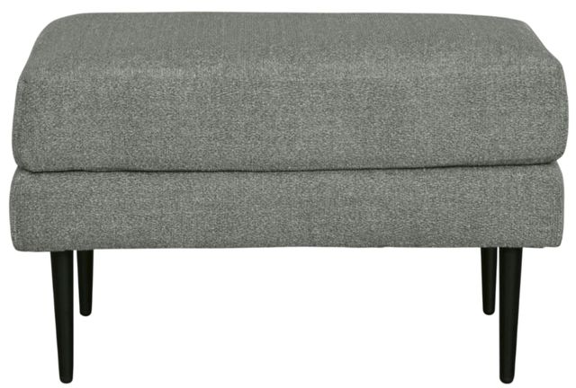 Signature Design by Ashley® Hazela Charcoal Ottoman-2