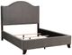 Homelegance® Carlow Gray Queen Upholstered Panel Bed-2