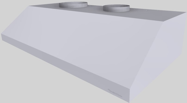 Vent-A-Hood® 42" Under Cabinet Range Hood-White-2