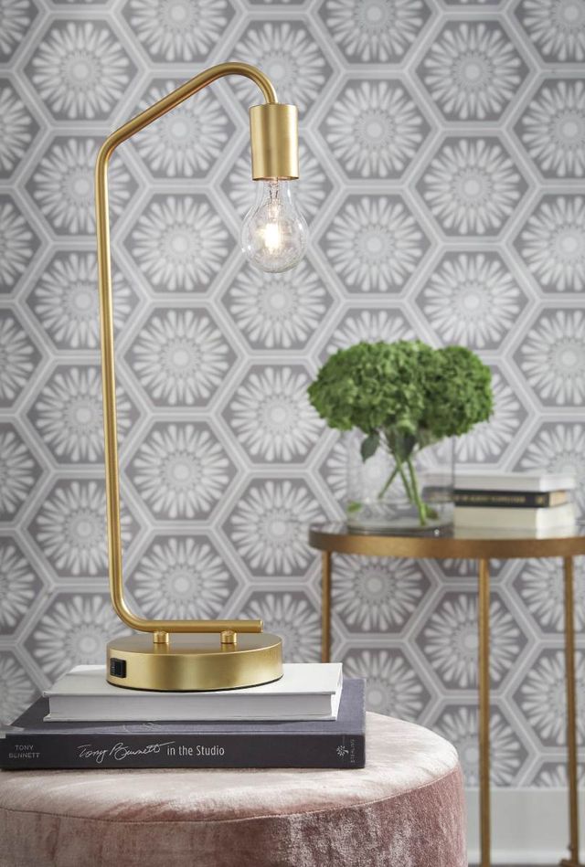 Signature Design by Ashley® Covybend Gold Desk Lamp-2