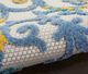 Nourison Home™ Aloha Ivory/Navy 5'x8' Style 67 Area Rug-2