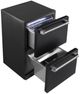Café™ 5.7 Cu. Ft. Matte Black Refrigerator Drawers-2