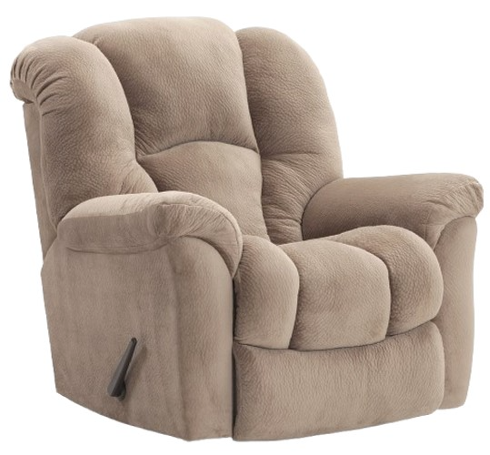 HomeStretch Transformer Almond Manual Rocker Recliner | Big Sandy