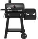 Broil King® Regal™ 400 26" Black Freestanding Offset Charcoal Smoker-0