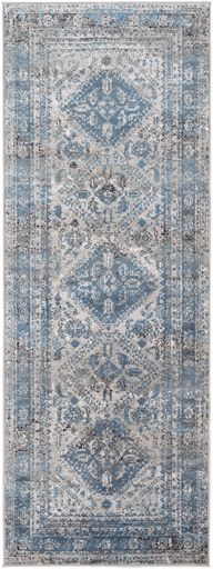 Surya Monte Carlo Light Gray 3'x7' Runner Rug | Jack's Furniture