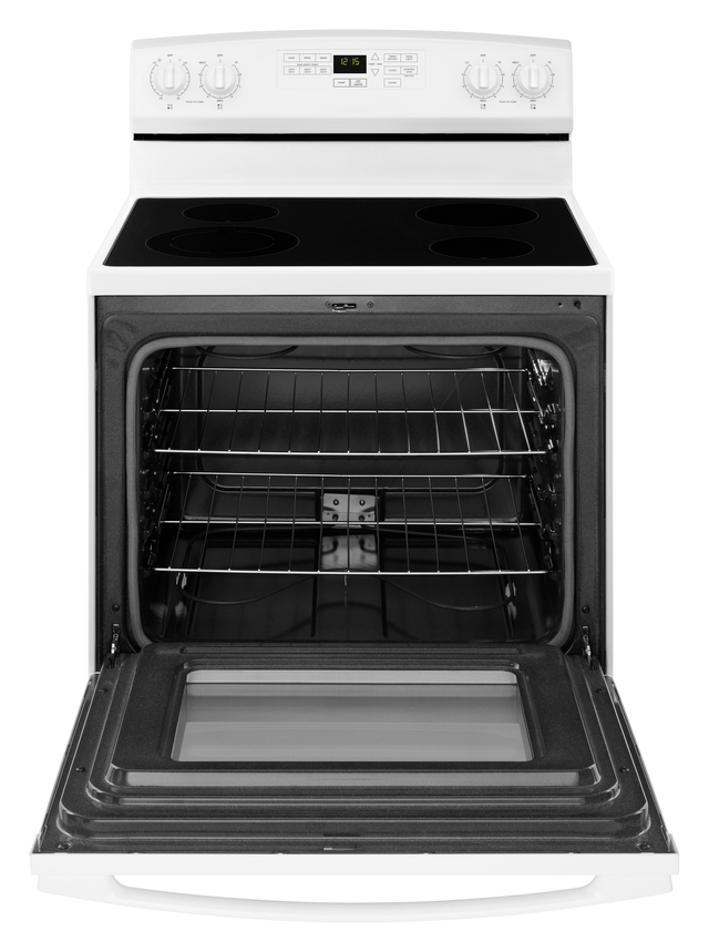 Amana® 30" White Freestanding Electric Range-1