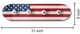 Classy Living Off the Wall American Skateboard Coat Rack Decko-Board Wall Art-2